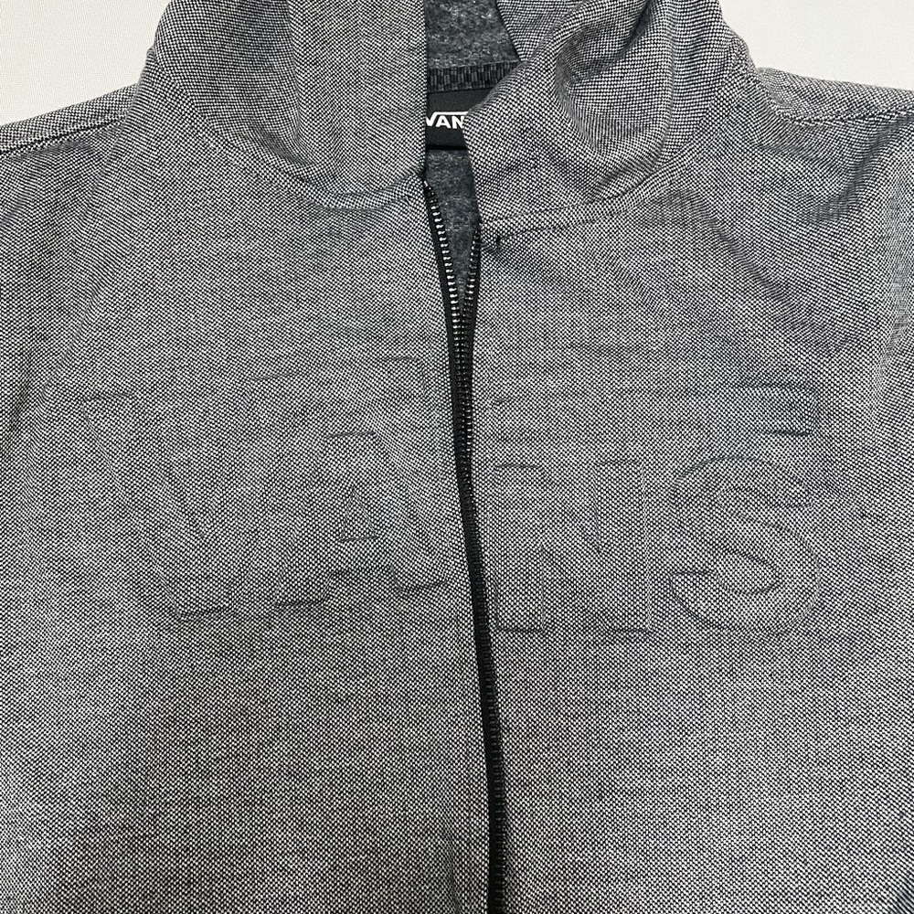 VANS ZIP UP HOODIE,size YL